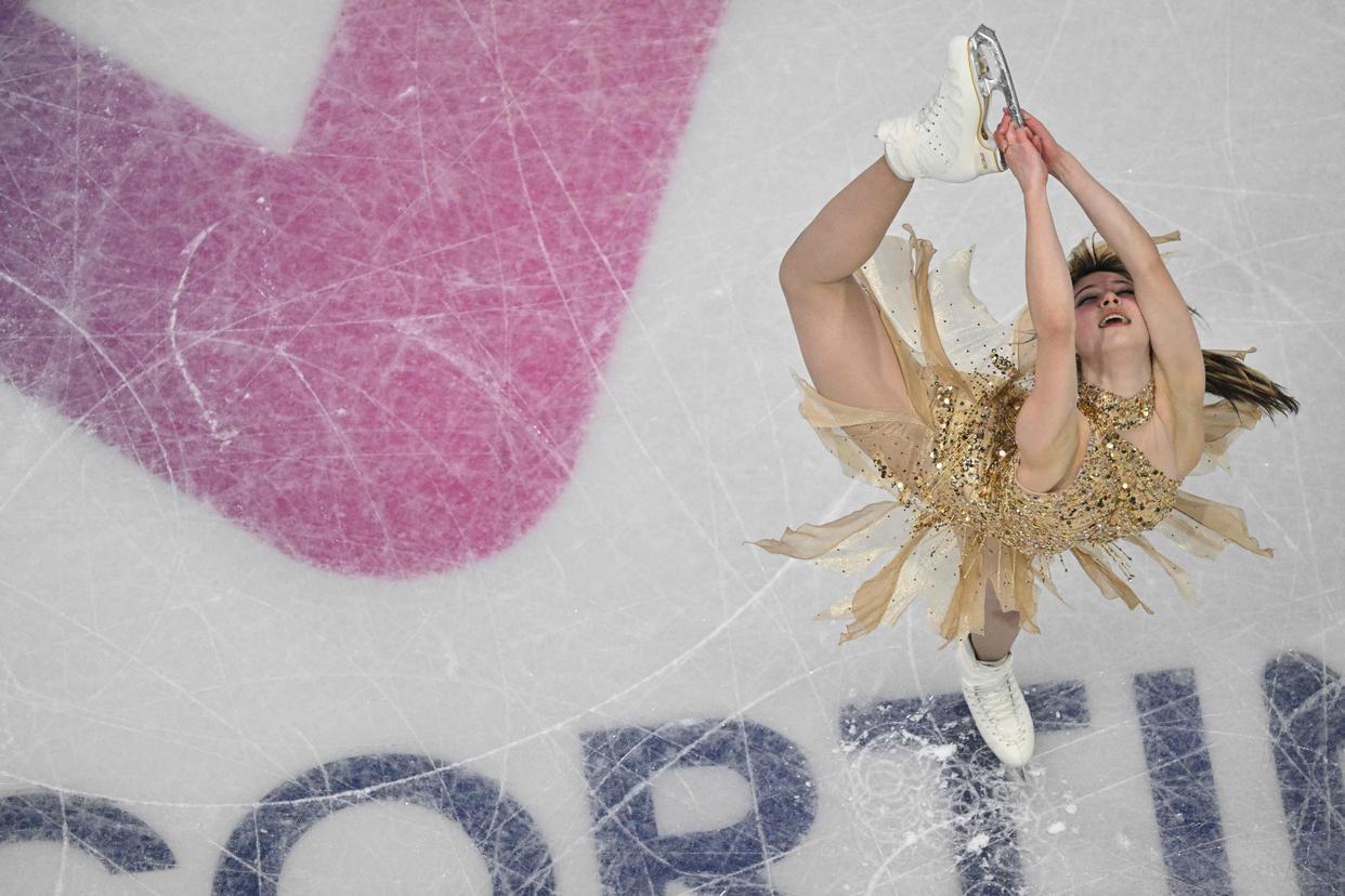 xingkong.com-美国华裔选手刘美贤赢得冬奥花滑女单冠军